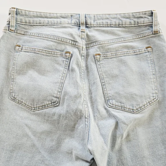 Abercrombie & Fitch The Skinny Ultra High Rise Curve Love Split Hem Jeans 31/12 - Picture 8 of 11